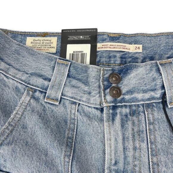 Levi's Middy Ankle Bootcut Women's Jeans Size 24 x 27 - Picture 4 of 8